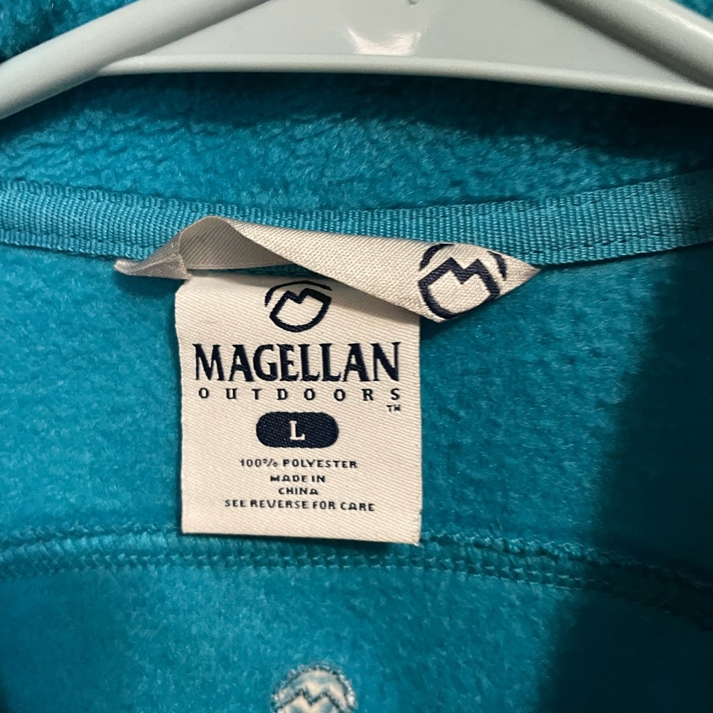 Magellan turquoise jacket size Large